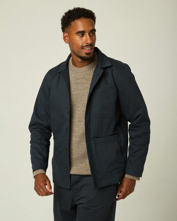 Peregrine Clothing Mylo Work Jacket - Navy