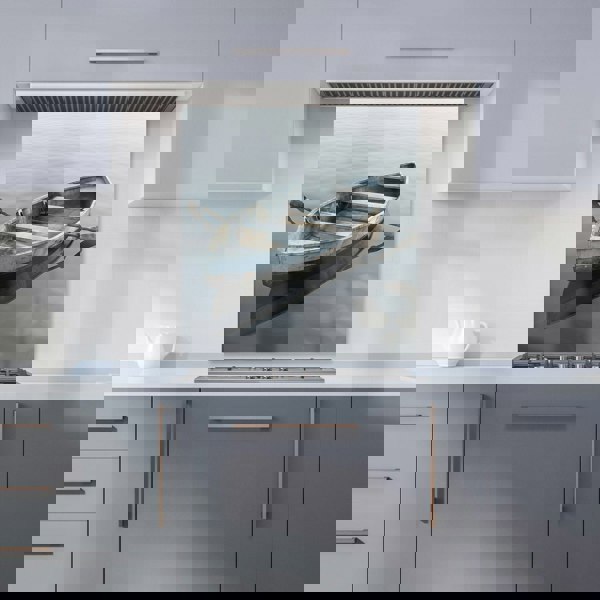 Warren Reed - Designer Boat On The Lake Kitchen Splashback