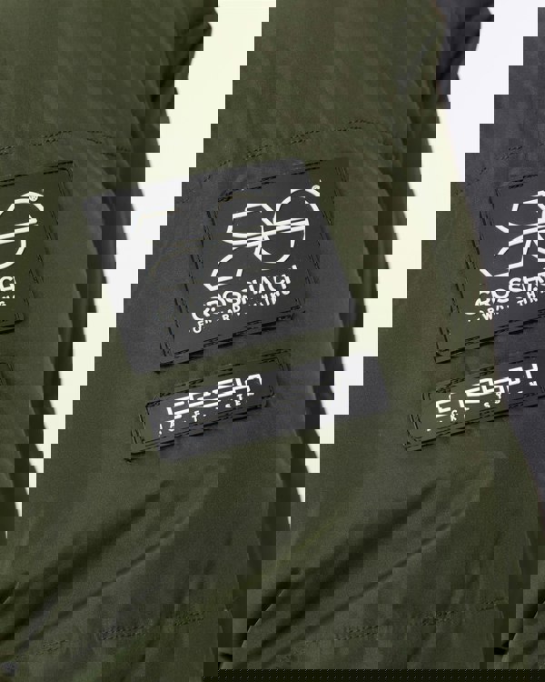 Crosshatch Sandbox Hooded Jacket Olive