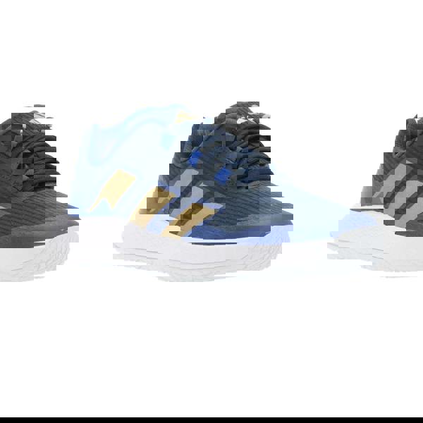 Adidas Mens Forcebounce Volleyball Trainers - Navy/Gold - 