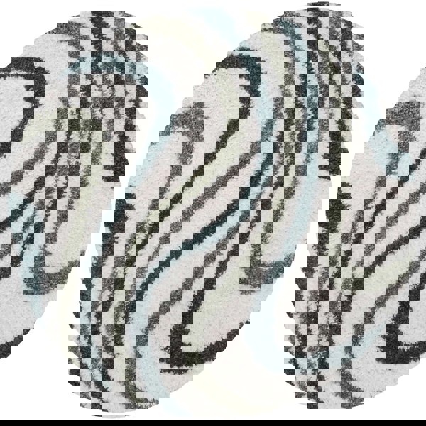 Moodi Shaggy Green Rug, Soft & Durable Pile | THE RUGS