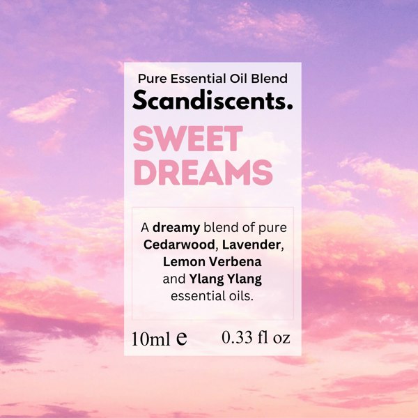 Sweet Dreams - Scandiscents, waterless diffuser, essential oils, fragrance oils