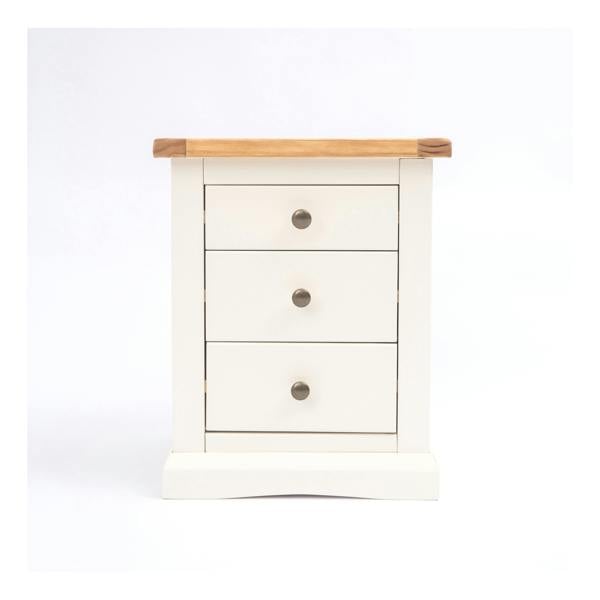 Castelli 3 Drawer Bedside Table