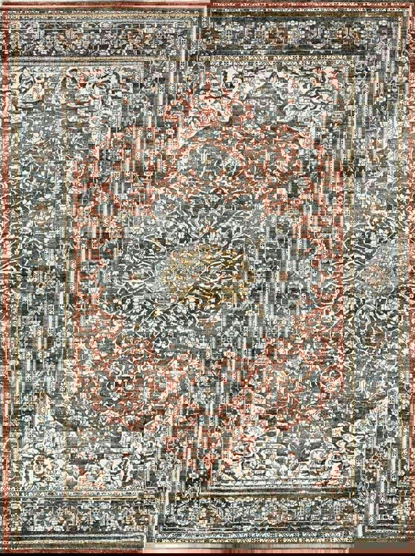 haritage-traditional-rug-medallion-design-non-shedding