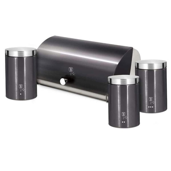 Bread Bin and Kitchen Canister Set Berlinger Haus BH-6732