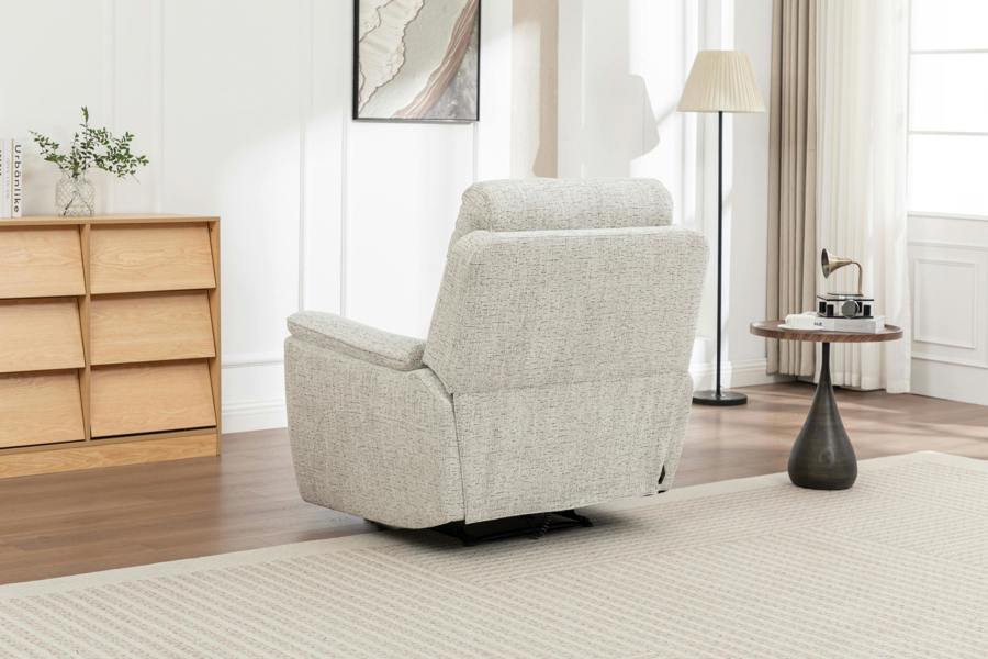 Hawbush Power Recliner Armchair - Beige
