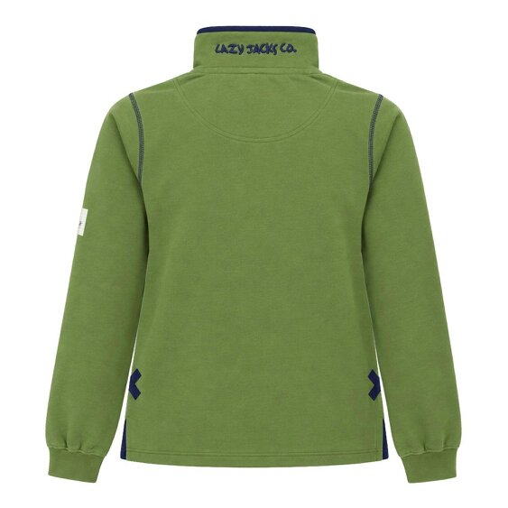 Lazy Jacks LJ3 - Ladies Quarter Zip Sweatshirt - Sage