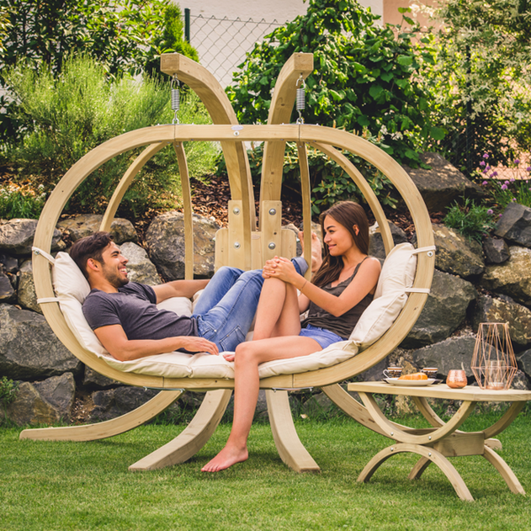Amazonas Globo Royal Double Hanging Egg Chair Set