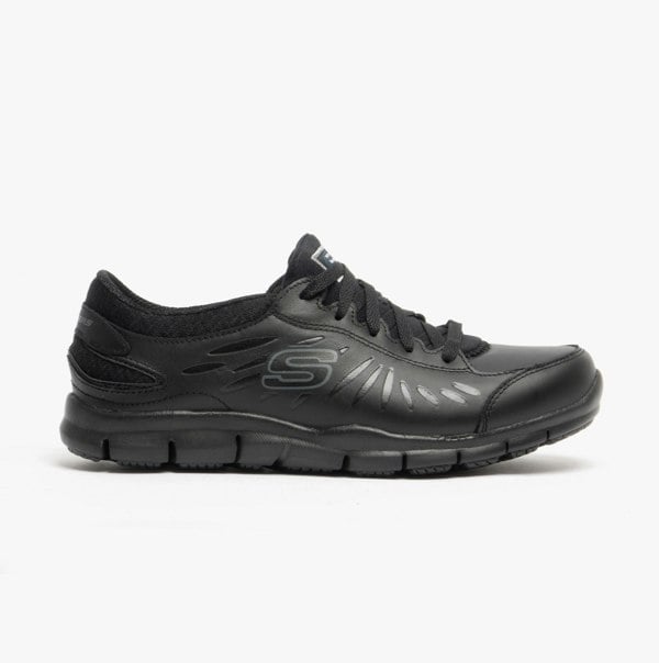 Skechers Work Skechers Work 76551EC ELDRED SR Womens Occupational Shoes Black
