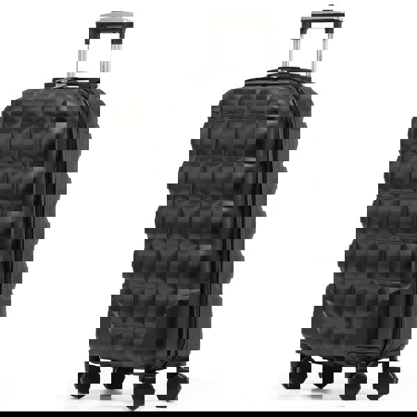 Flight Knight 55x35x20cm Hard Case Bubble Carry On Suitcase - 100+ Airline Approved