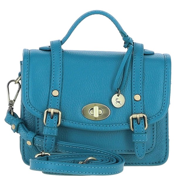Stylish Real Leather Small Satchel Bag: y-61