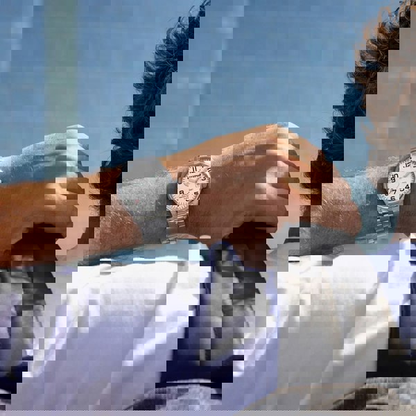 Calypso Mens White Stainless Steel Watch K5860/1