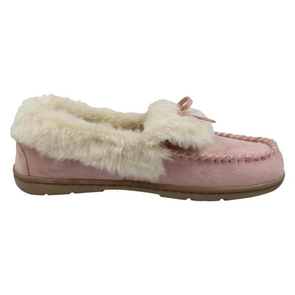 Clarks Ladies Clarks Moccasin Warm Lined Slippers Leno Cosy