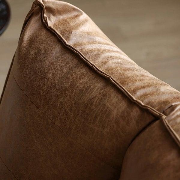 Nalany Lazybag style Bean Bag, Leathaire-Weilai Concept-Weilai Concept