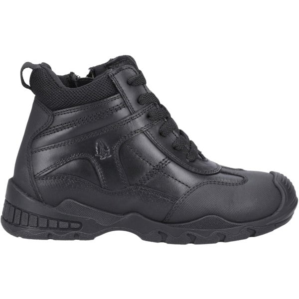 Hush Puppies Titus SNR Leather Boys's Black Boots