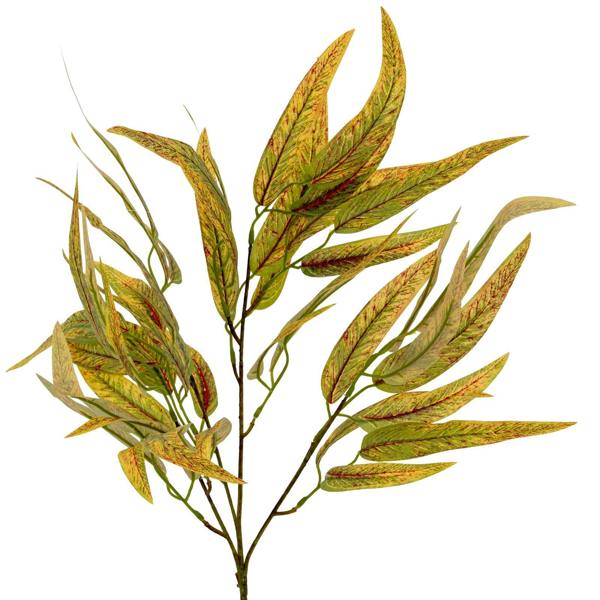 Hill Interiors Variegated Eucalyptus Artificial Flower Spray - Green - 