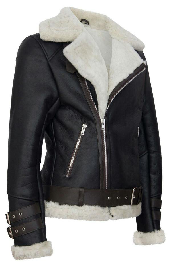 Infinity Leather Mens Sheepskin Leather Biker Jacket-Edmonton