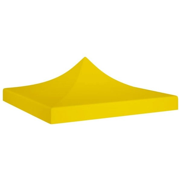Berkfield Party Tent Roof 2x2 m Yellow 270 g/m�__