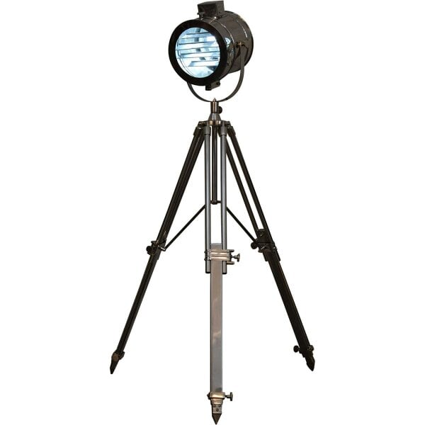 Wyld Haus Modena Chrome Tripod Spotlight Floor Lamp