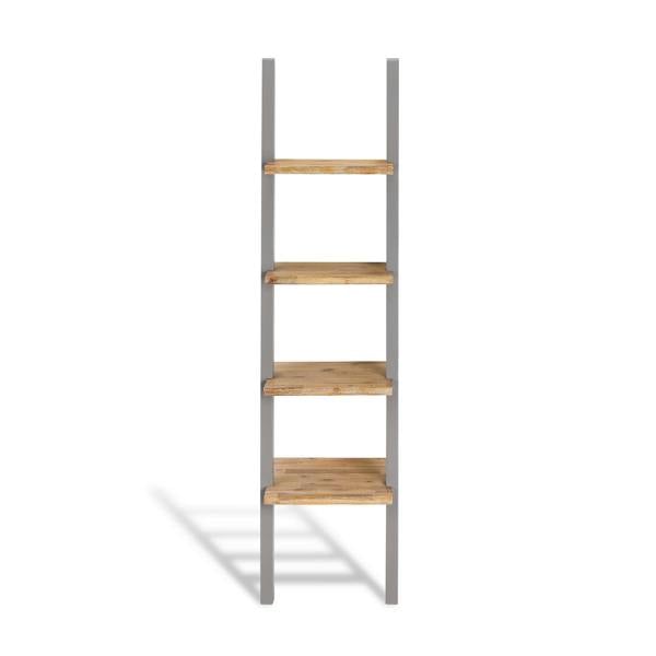 Statement Furniture Florence Ladder Shelf Wooden Shelving Unit Lean-Up Shelf