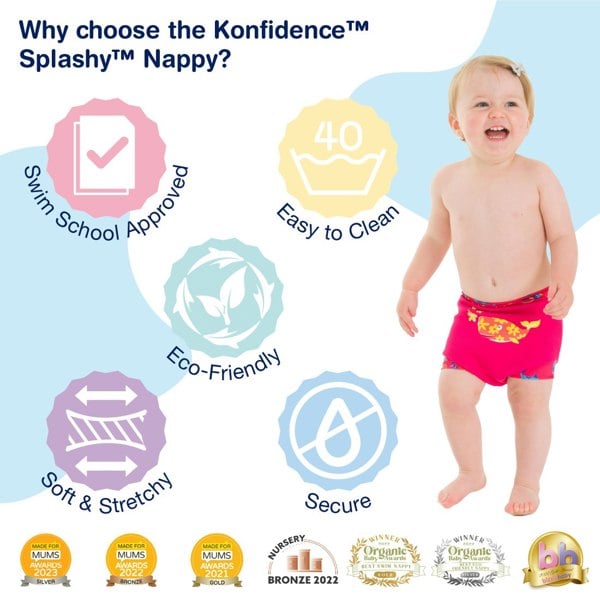 Splashy™ Nappy - Konfidence