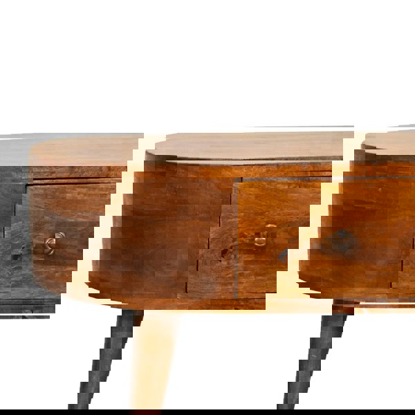 Artisan Furniture Mini Chestnut Rounded Coffee Table