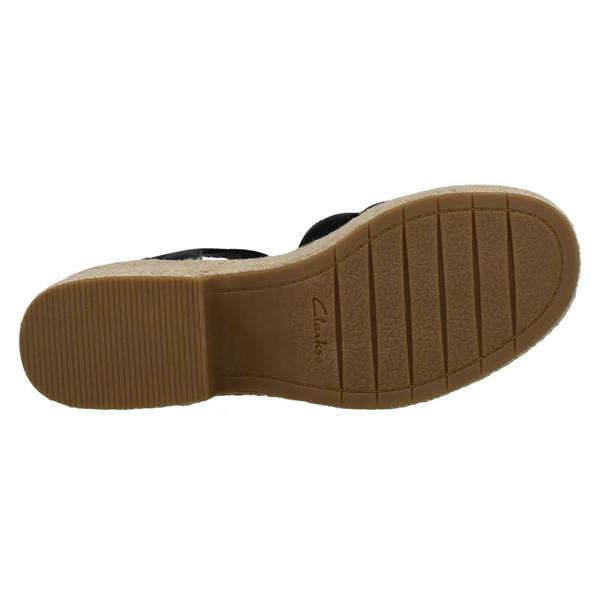 Clarks Ladies Clarks Platform Wedge Sandals Coledale Strap