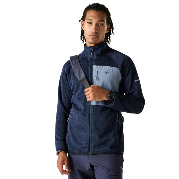 Dare 2B Mens Torrek II Fleece Jacket - Navy/Mercury - 