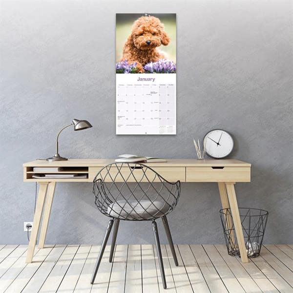 Toy & Miniature Poodle Calendar 2027, Wall Calendars, Month To View, Dogs, Gift