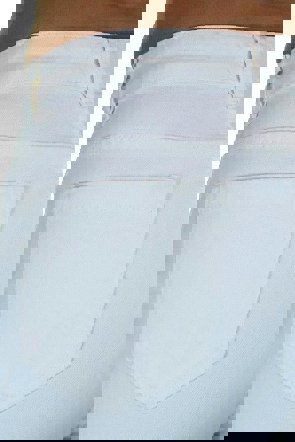 Paulo Due Women's Everyday Stretch Denim Knee Shorts