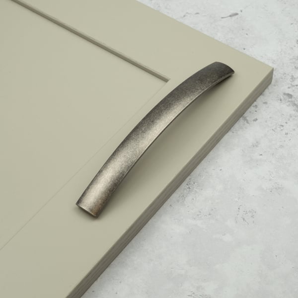 Handle & Home Antique Pewter Bow Cabinet Handle