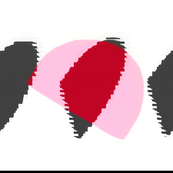 Red Fashy Junior Fabric Swim Cap with smooth stretchy design