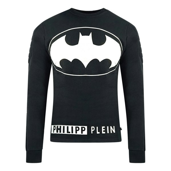 Philipp Plein Hm332729 Bat Drk 0210 Jumper - Black