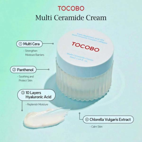 Tocobo Skincare Multi Ceramide Cream 50ml - Additional 2