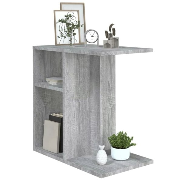 Berkfield Side Table Grey Sonoma 50x30x50 cm Engineered Wood