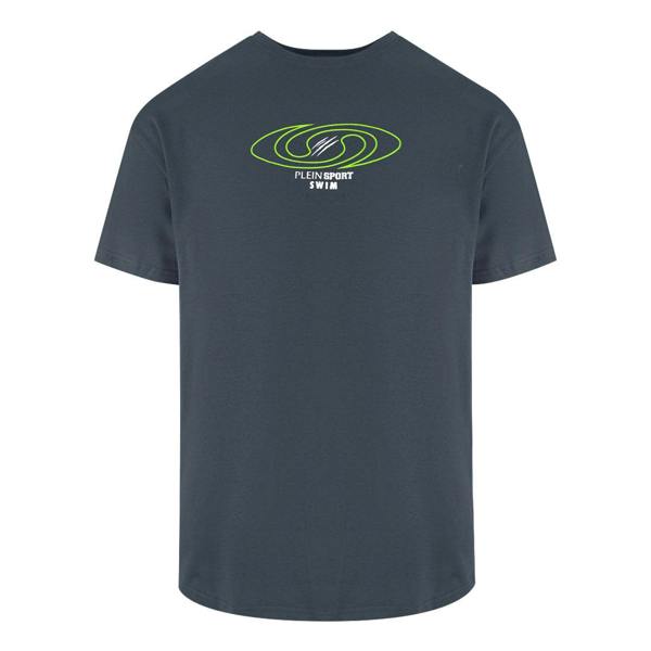 Plein Sport Spiral Logo Dark Grey T-Shirt