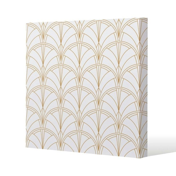 Benjamin Tate Design Stone texture Slim Style Canvas Print  90x90cm , 15mm Slim Real wood.