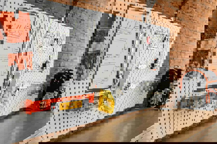 Durable Magnetic Easy-Insertion Info Pocket Signage for Metal | 5 Pack | A4 Grey