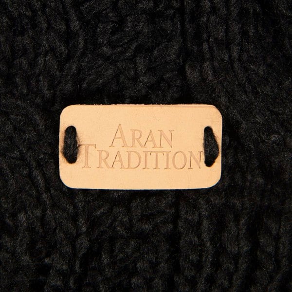 Aran Cable Tammy Hat Shop the Stylish Aran Cable Tammy Hat with Faux Fur Trim