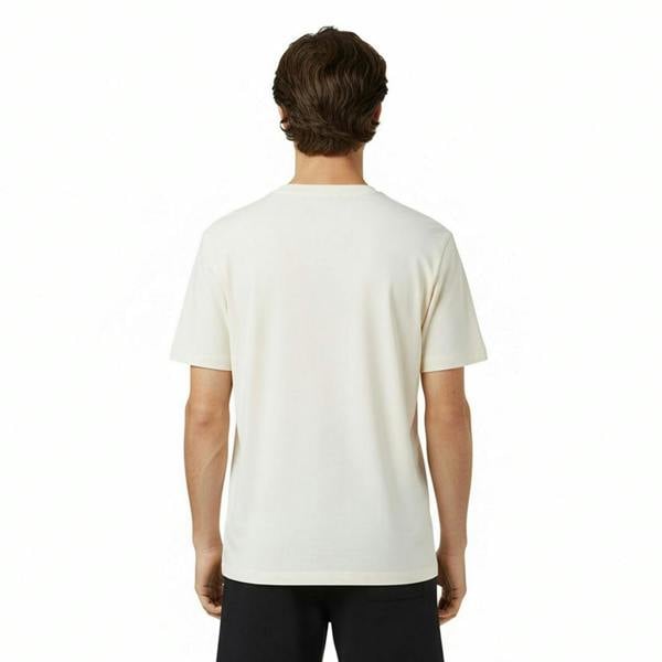 Hugo Mens Dumeo Animal Print Logo Cotton T-Shirt - White - 