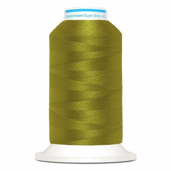 Gutermann Super Brite Polyester 40 Embroidery Thread 1000m Polyester Thread Suitable For Embroidery