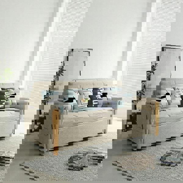 Weilai Concept Mavis Two Seater Sofa Bed, Dark Grey