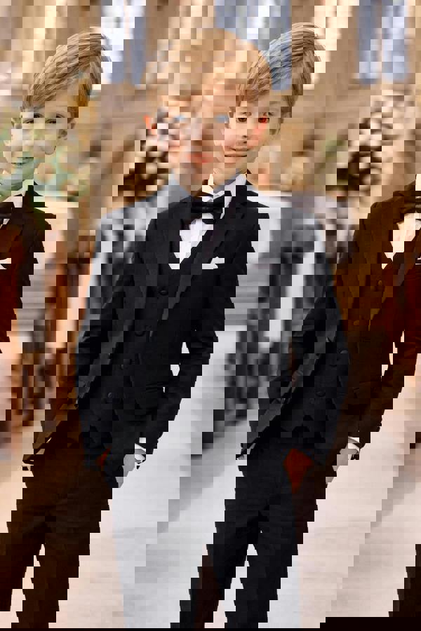 Milano Mayfair Henry Tuxedo Suit - Black