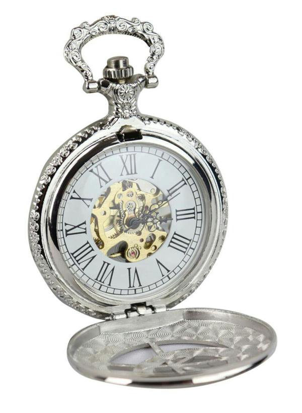 TruClothing Pocket Watch Mechanical Peaky Blinders Hunter Automatic