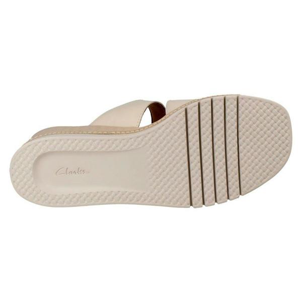 Clarks Ladies Clarks Wedge Heel Mule Sandals - Kidiki Cove