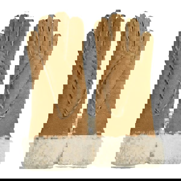 Infinity Leather Women’s Plush Cuff Suede Leather Gloves