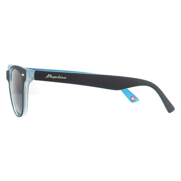 Montana Sunglasses MP10 C Matte Blue Light Blue Smoke Polarized