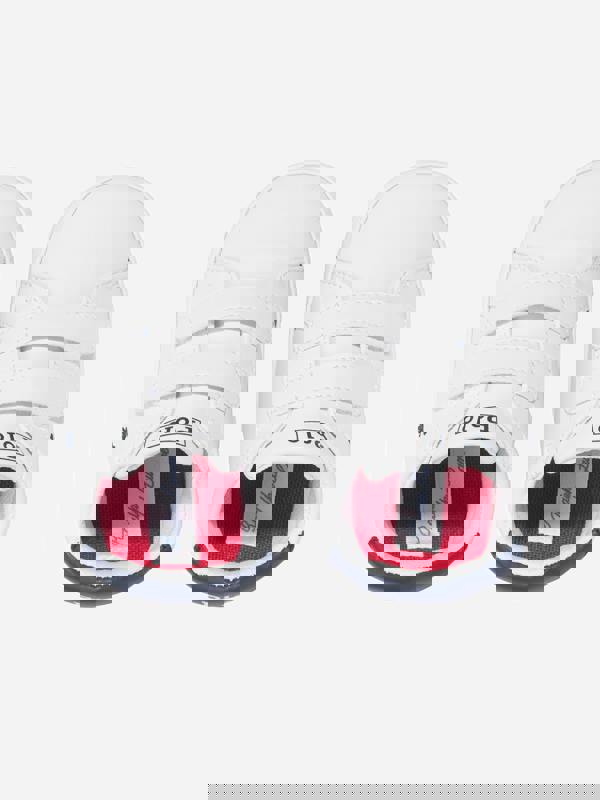 Ralph Lauren Kids Ralph Lauren Baby Boys Heritage Court II Trainers in White