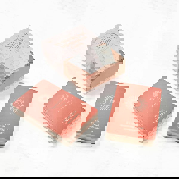 Myga Motherhood Affirmation Cards -  60 Uplifting Cards for Mums