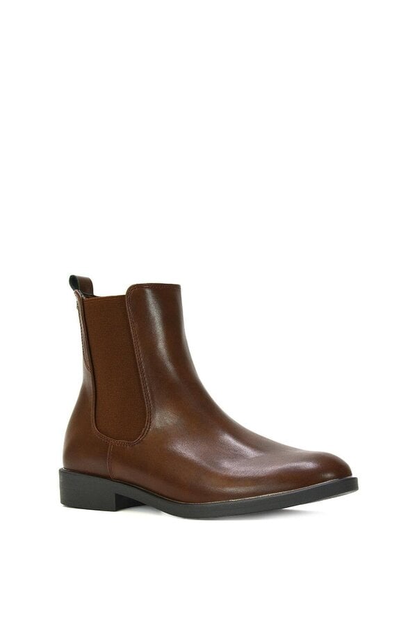 XY LONDON Chelsea Flatform Ankle Boots Pull On